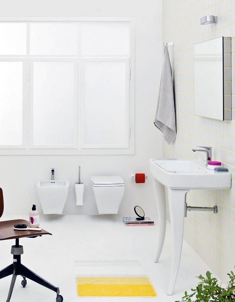 Раковина Artceram Jazz 91.5 JZL001 01 00 Белая от магазина ЛесКонПром.ру