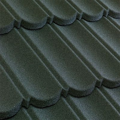 Композитная черепица Metrotile (Бельгия) MetroBond темно-зеленая от магазина ЛесКонПром.ру