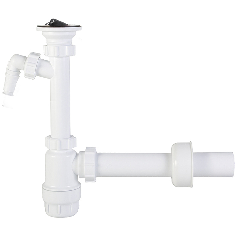 Сифон для раковины Styron STY-531-1 Белый от магазина ЛесКонПром.ру