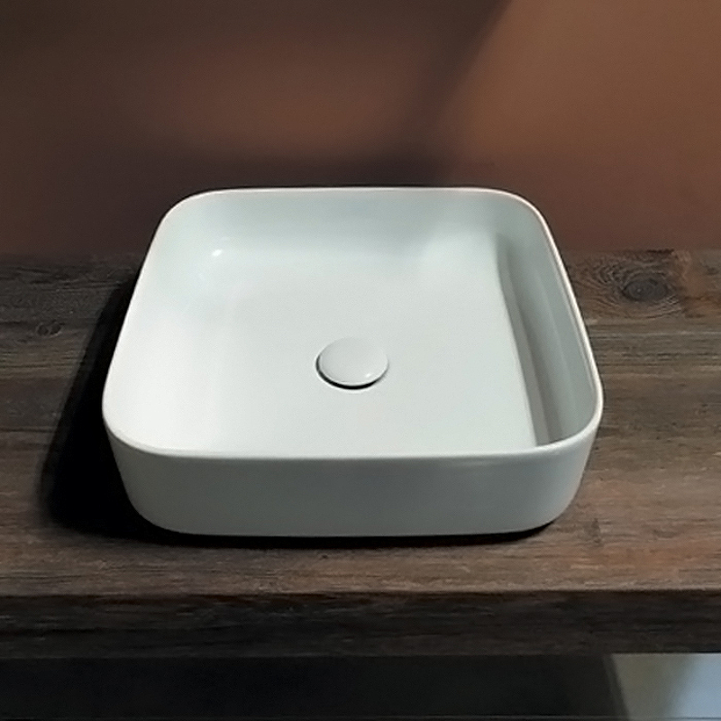 Раковина-чаша Kerasan Tribeca 43 460101 Белая от магазина ЛесКонПром.ру