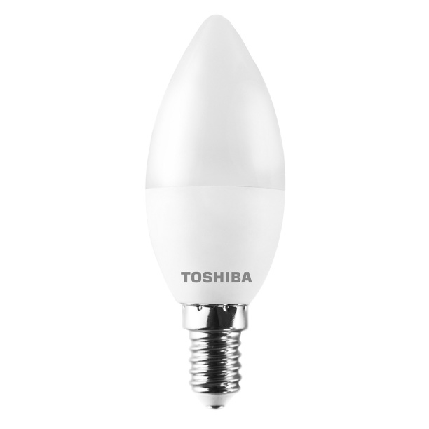 Светодиодная лампа TOSHIBA 5 Вт Е14/B дневной свет от магазина ЛесКонПром.ру