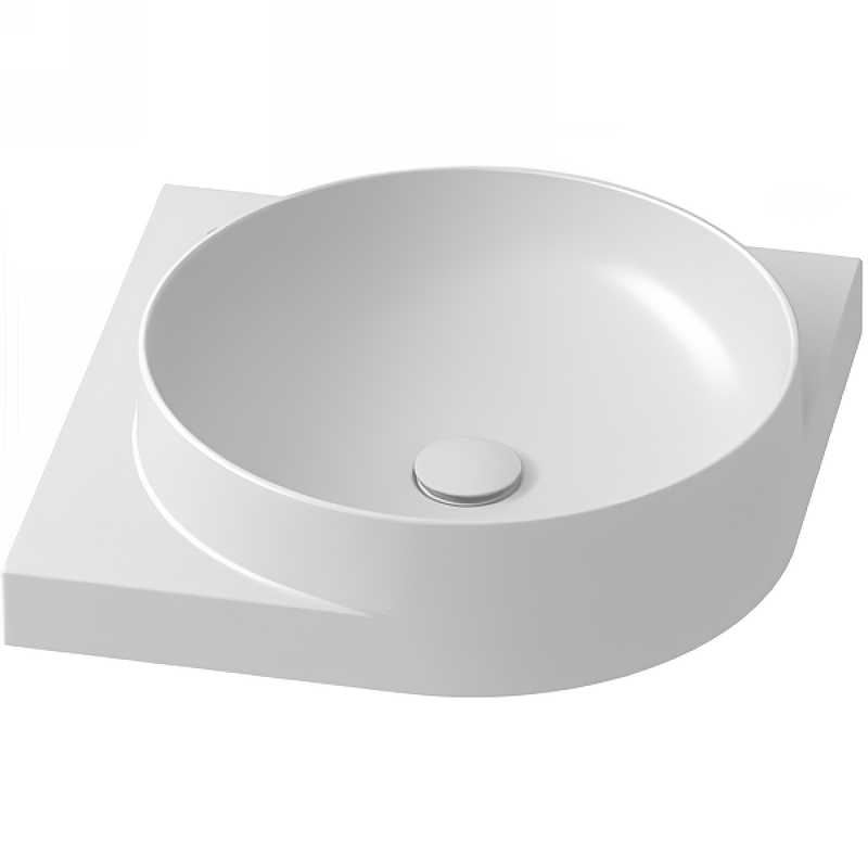 Раковина Ravak Yard 45 C XJX01045000 угловая Белая от магазина ЛесКонПром.ру