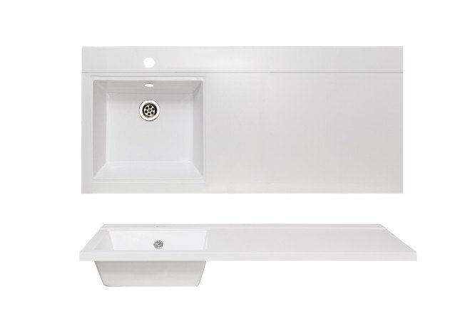 Умывальник встраиваемый сверху Gamma правое крыло 80538148 от магазина ЛесКонПром.ру