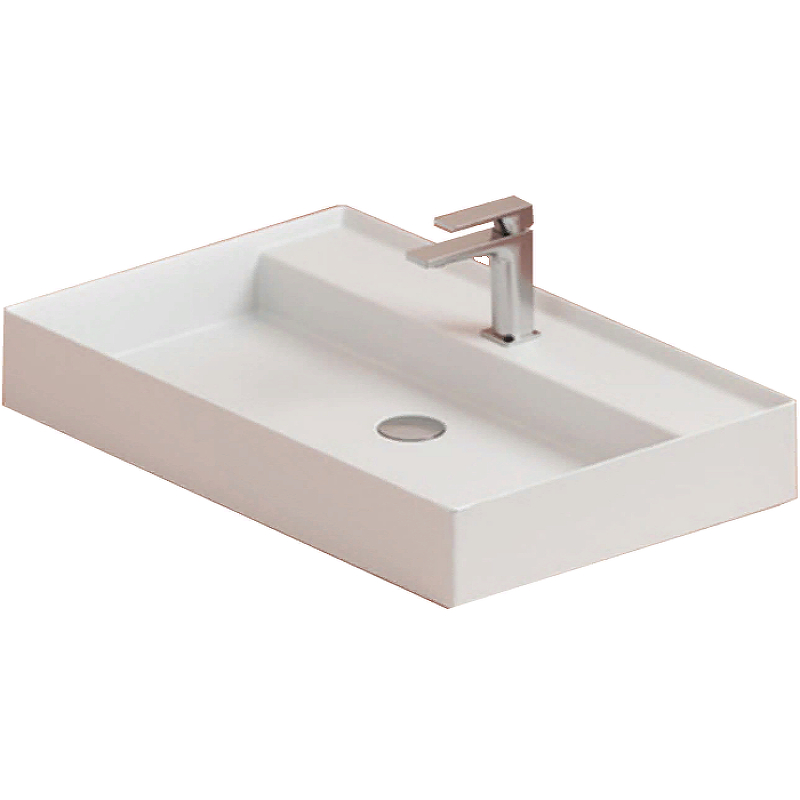 Раковина Artceram Scalino 75 SCL008 01 00 Белая глянцевая от магазина ЛесКонПром.ру