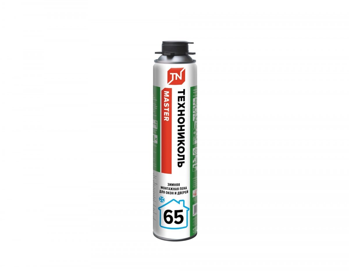 Пена ТЕХНОНИКОЛЬ MASTER 65 (зимняя) от магазина ЛесКонПром.ру