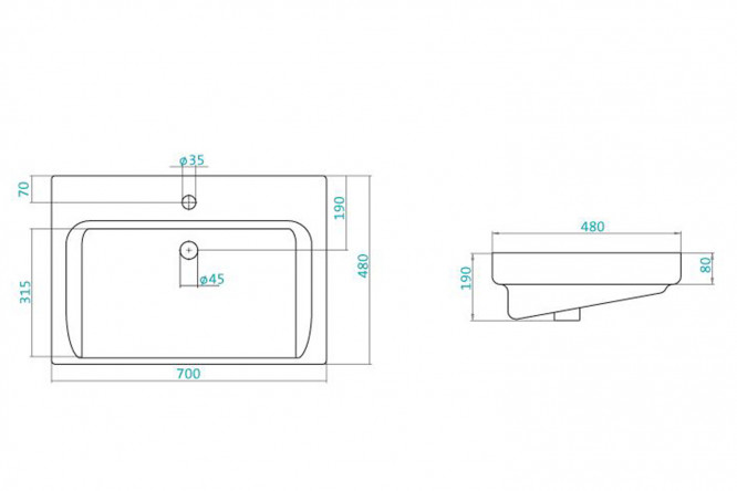 Раковина Тигода 80353263 от магазина ЛесКонПром.ру