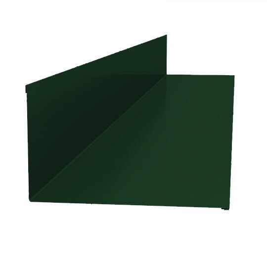 Планка примыкания GRAND LINE 0,45 мм PE-foil RAL 6005 от магазина ЛесКонПром.ру