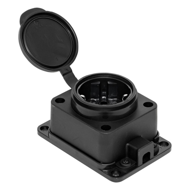 Розетка EKF Марс с заземлением IP44 каучук от магазина ЛесКонПром.ру