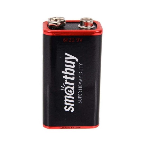 Батарейка крона солевая 6F22 Smartbuy от магазина ЛесКонПром.ру