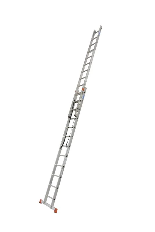 Лестница алюминиевая двухсекционная KRAUSE DUBILO 2х12 арт. 129505 от магазина ЛесКонПром.ру