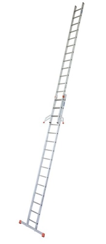 Лестница алюминиевая двухсекционная KRAUSE FABILO Trigon 2 х 15 от магазина ЛесКонПром.ру
