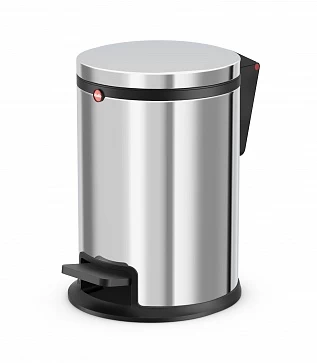 Ведро для Мусора с Педалью Hailo Pure L 25л арт.0530-010 от магазина ЛесКонПром.ру