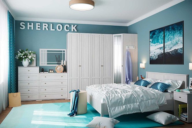 Зеркало навесное Sherlock 80328670 от магазина ЛесКонПром.ру