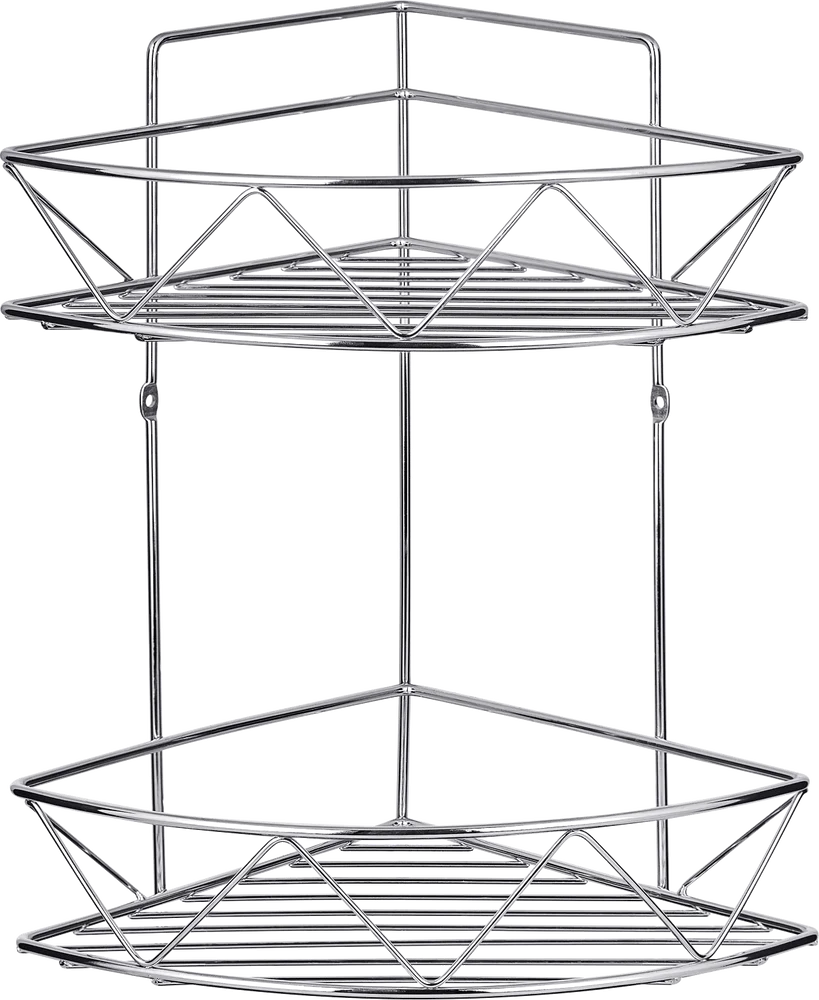 Полка Verran 212-27 2-ярусная угловая от магазина ЛесКонПром.ру