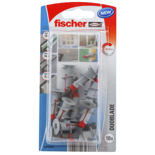 Самосверлящий дюбель Fischer DuoBlade 10 шт от магазина ЛесКонПром.ру