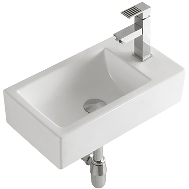 Раковина Mira 41 L MR-4121L Белая от магазина ЛесКонПром.ру