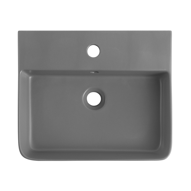 Раковина на столешницу FLUMEN DESIGN Agri 46 см серый от магазина ЛесКонПром.ру