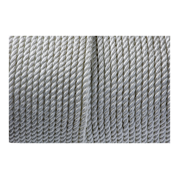 Канат полиамидный тросовой МДС 8 мм 3-прядный от магазина ЛесКонПром.ру