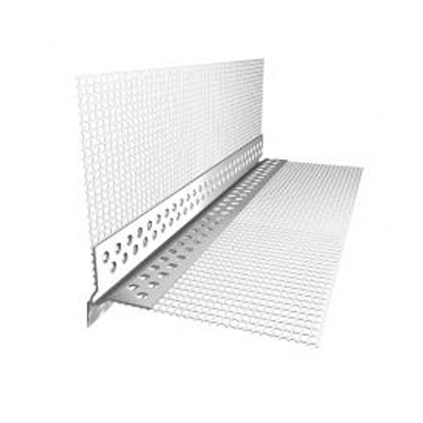 Капельники фасадный ПВХ с сеткой 2500 мм от магазина ЛесКонПром.ру