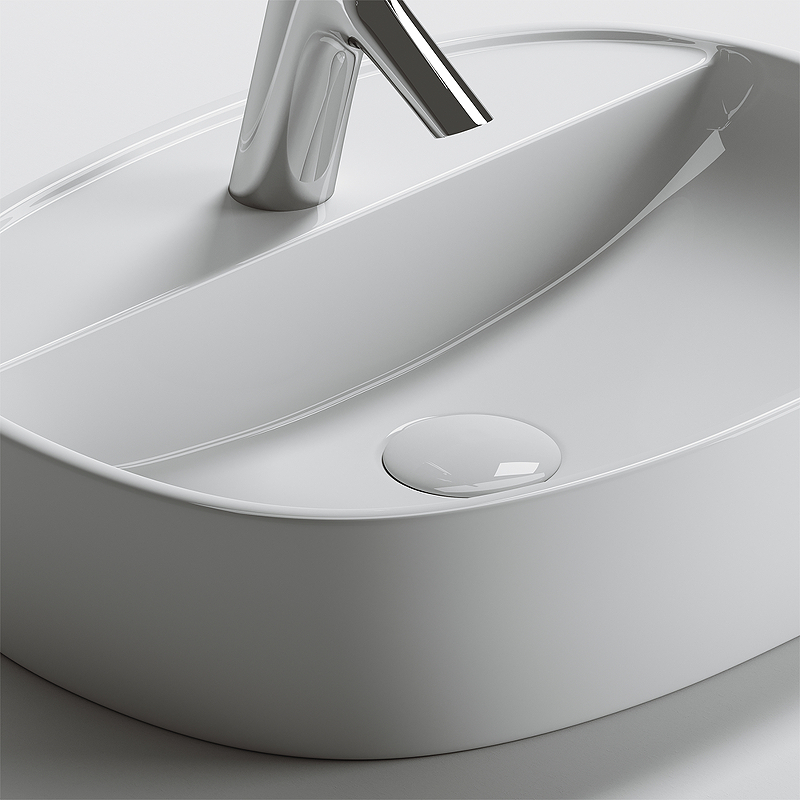 Раковина Ceramica Nova Element 50 CN6036 Белая от магазина ЛесКонПром.ру