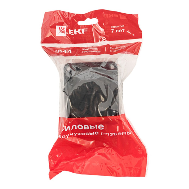 Розетка EKF Марс с заземлением IP44 каучук от магазина ЛесКонПром.ру