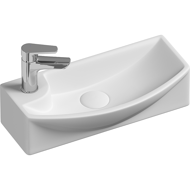 Раковина Ceramica Nova Element 45 R CN6038R Белая от магазина ЛесКонПром.ру