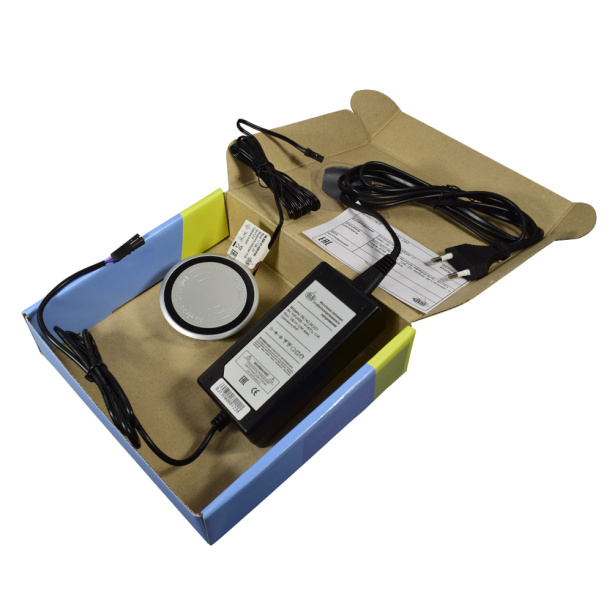 Беспроводная зарядка GLS серебро от магазина ЛесКонПром.ру