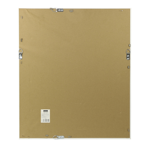 Зеркало в раме 40х50 см белое от магазина ЛесКонПром.ру