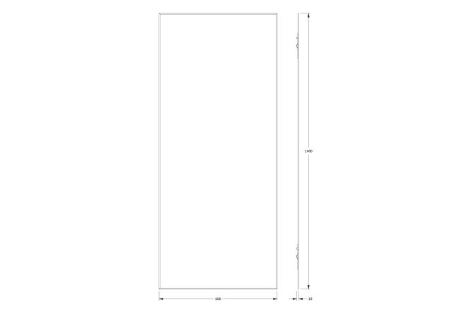 Зеркало с фацетом EVOFORM Standard 80545604 от магазина ЛесКонПром.ру