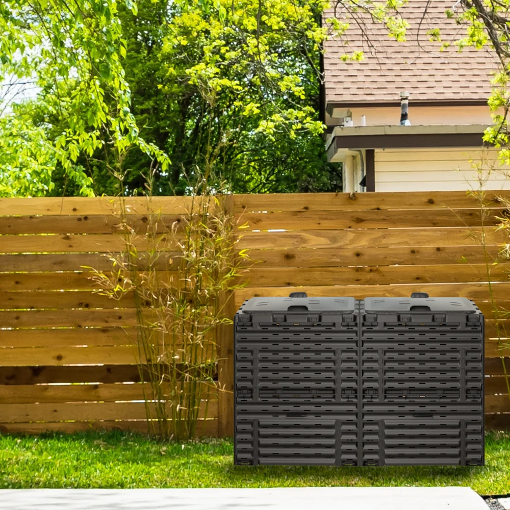 Компостер Piteco К1160 600 л, черный от магазина ЛесКонПром.ру