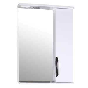 Зеркало-шкаф АСБ-Мебель Мессина 50 см с подсветкой