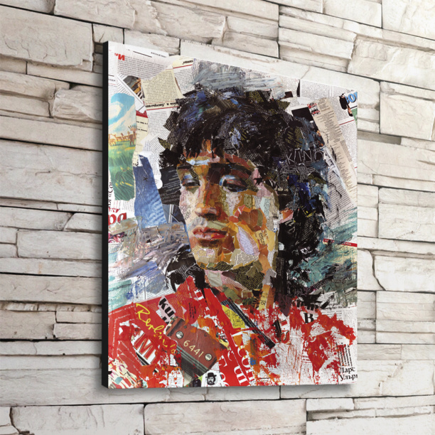 Канвас 40х50 см Африканская женщина от магазина ЛесКонПром.ру