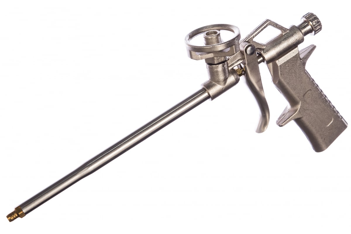 Пистолет для монтажной пены цельнометаллический FIT IT от магазина ЛесКонПром.ру