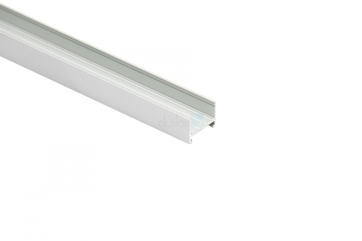 Алюминиевый профиль DLIGHT MEC прямой, длина 3000 мм, цвет - алюминий L&S Italy от магазина ЛесКонПром.ру