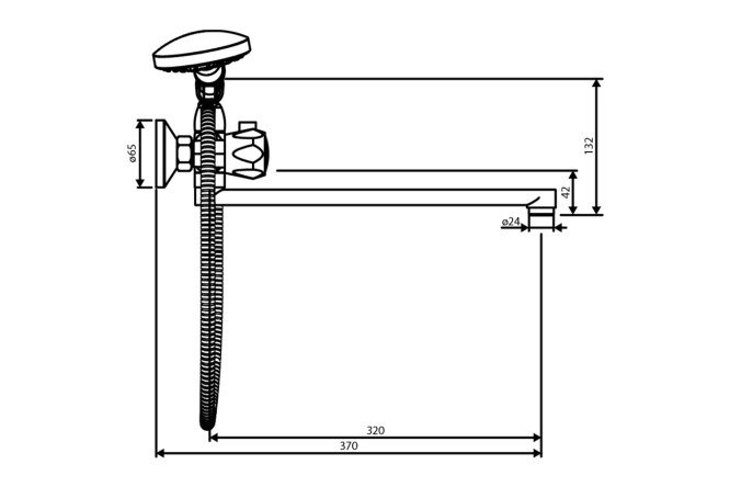Душевой комплект Modern 80506362 от магазина ЛесКонПром.ру
