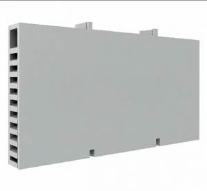Коробка вентиляционная TERMOCLIP 115х60х10 серый 160 шт