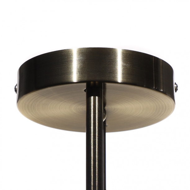 Люстра NEODECO Ариста 2х60 Вт Е27 бронза от магазина ЛесКонПром.ру