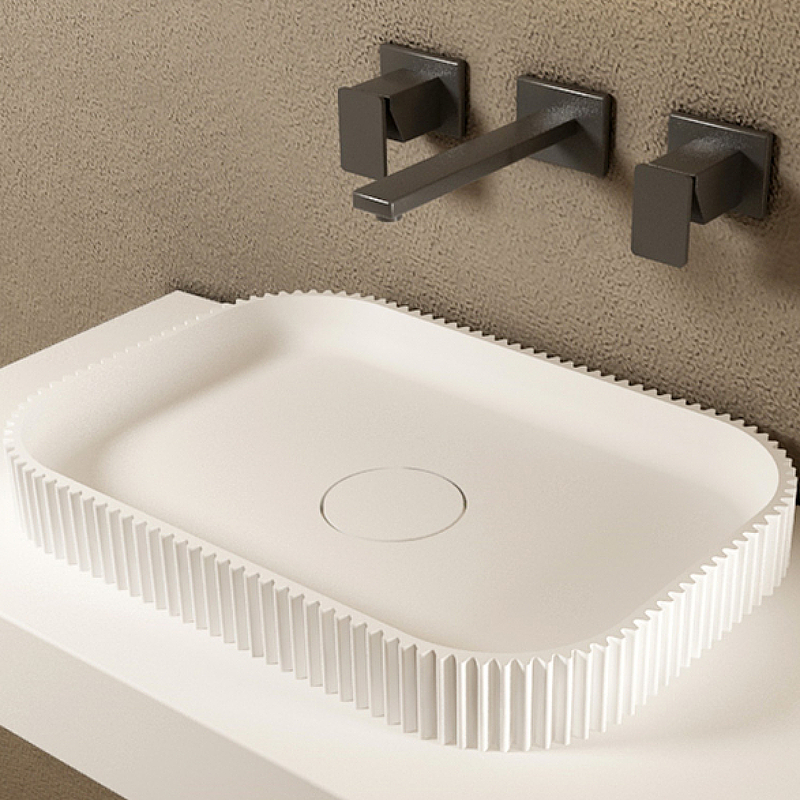 Раковина-чаша Abber Stein 50 AS2602 Белая от магазина ЛесКонПром.ру