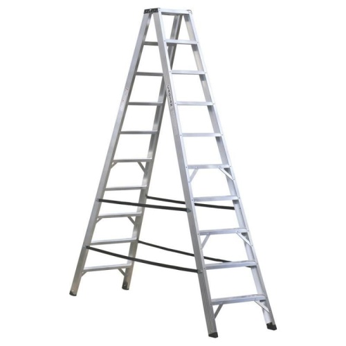 Стремянка профессиональная двухсторонняя Cagsan Everest-Pro 10 ступеней (арт. EVR-PRO10) от магазина ЛесКонПром.ру