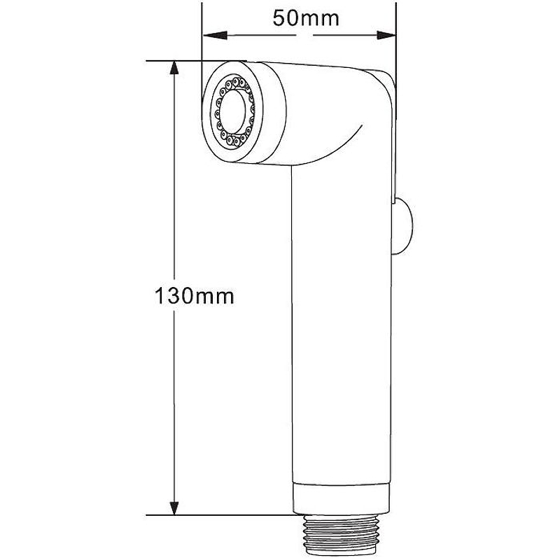 Гигиенический душ Orange HS001cr Хром от магазина ЛесКонПром.ру