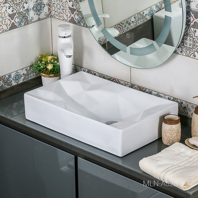 Раковина Melana 57 MLN-A526 Белая от магазина ЛесКонПром.ру