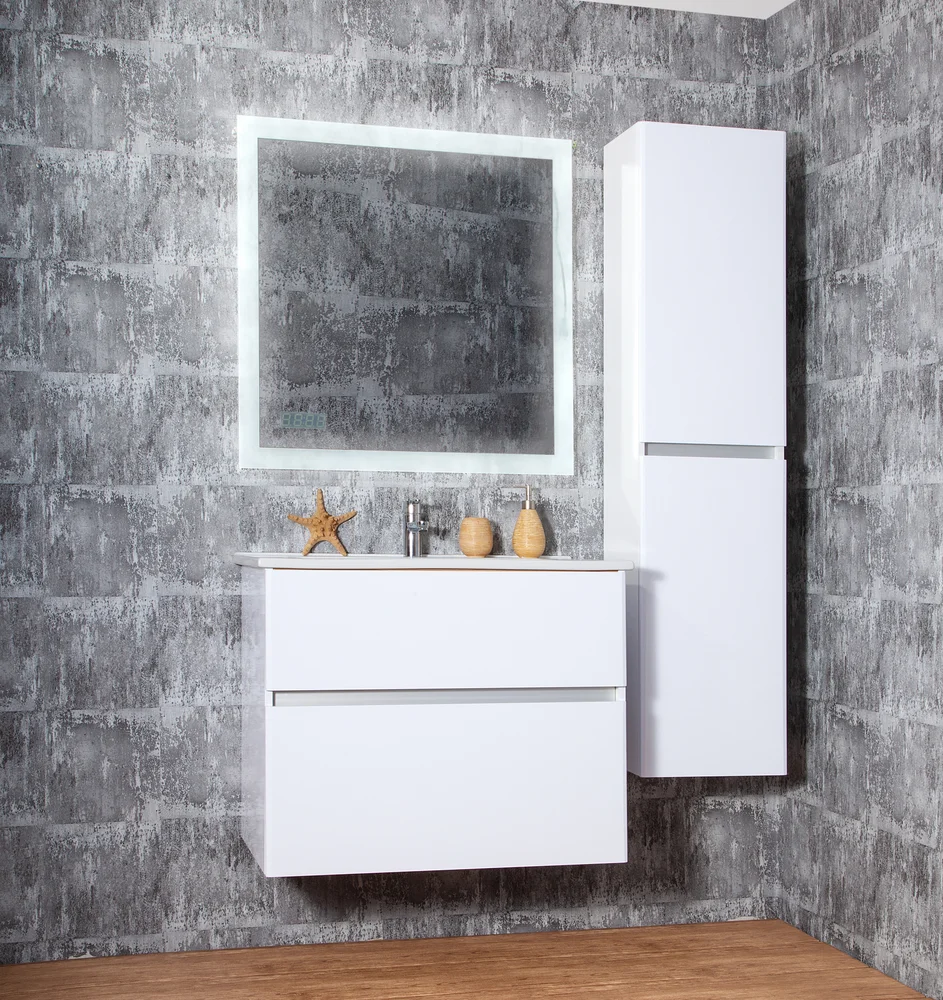 Зеркало Бриклаер Вега 85 с подсветкой от магазина ЛесКонПром.ру