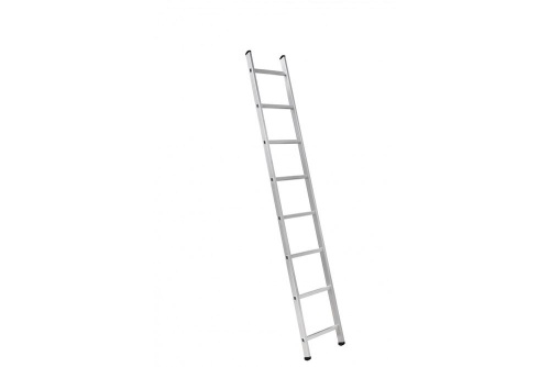 Алюминиевая односекционная  приставная лестница SCALA 1*8  арт.  SC 1008 от магазина ЛесКонПром.ру