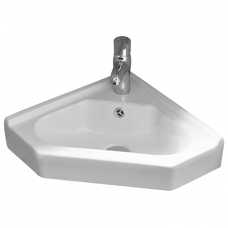 Раковина SantiLine 55 SL-2020 угловая Белая от магазина ЛесКонПром.ру