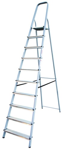 Стремянка стальная Новая Высота 10 ступеней (арт. 1130110) от магазина ЛесКонПром.ру