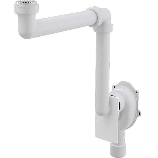 Сифон для кухонной мойки Alcaplast A873 Белый от магазина ЛесКонПром.ру