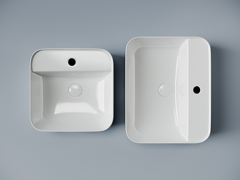 Раковина Ceramica Nova Element 39 CN5014 Белая от магазина ЛесКонПром.ру