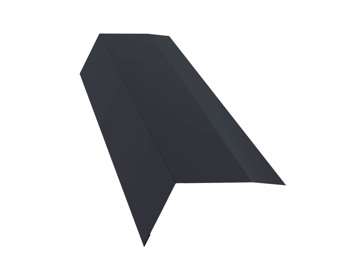 Планка карнизная Grand Line 100х65х2000 0,5 Satin спленкой RAL 7024 от магазина ЛесКонПром.ру