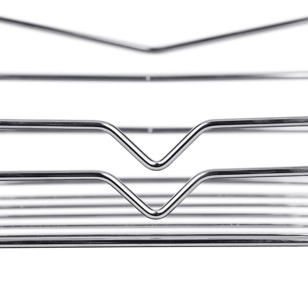 Полка сетчатая Verran Киса 1-ярусная прямая хром от магазина ЛесКонПром.ру