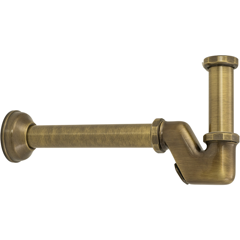 Сифон для раковины Migliore Ricambi 17917 Бронза от магазина ЛесКонПром.ру